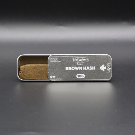 RÉSINE CBD BROWN HASH LIBAN DJEEWEED – 35% CBD - THC < 0,3%